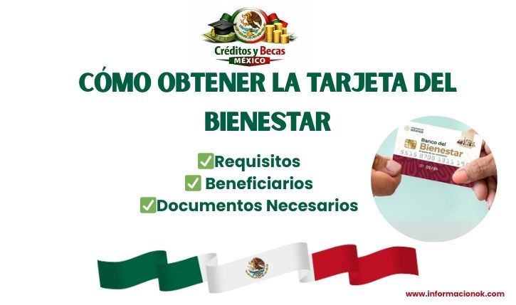 cómo obtener la Tarjeta del Bienestar