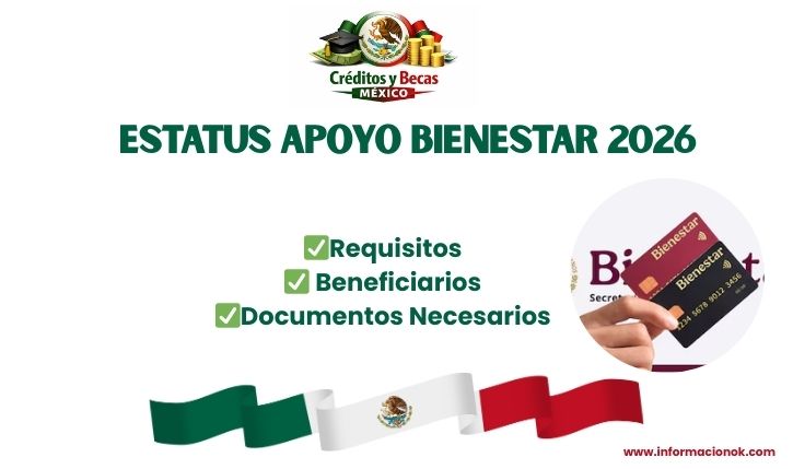 Estatus apoyo Bienestar 2026